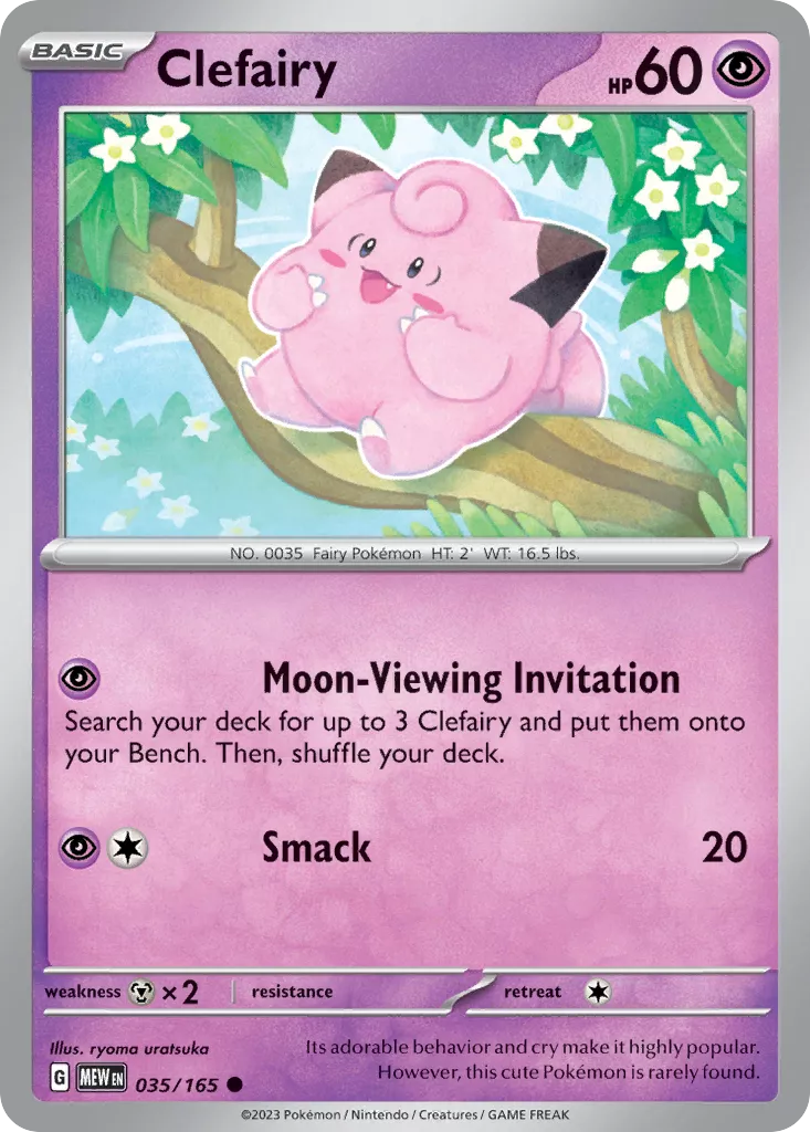Pokémon #0035: Clefairy