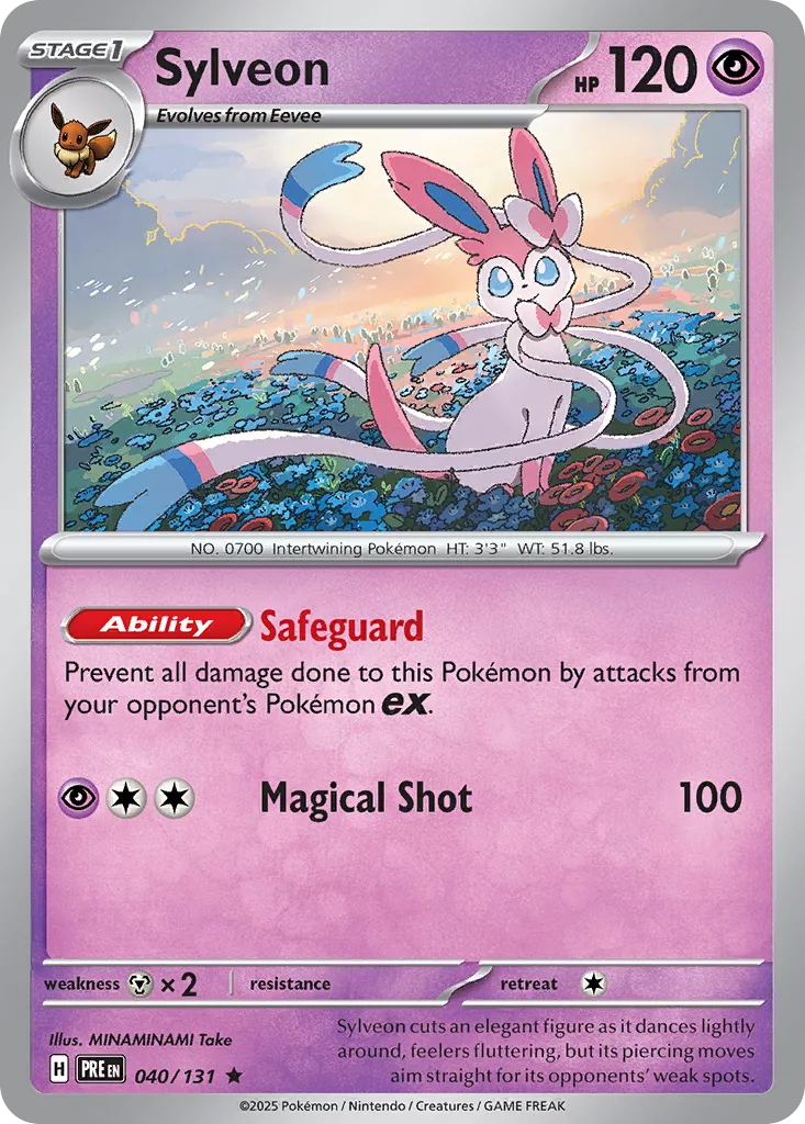 Pokémon #0700: Sylveon Reverse Holo Masterball
